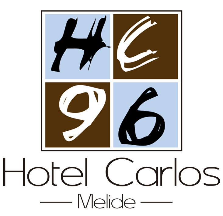 Logotipo Hotel Carlos 96 en Melide